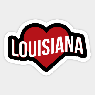 Louisiana Love Sticker